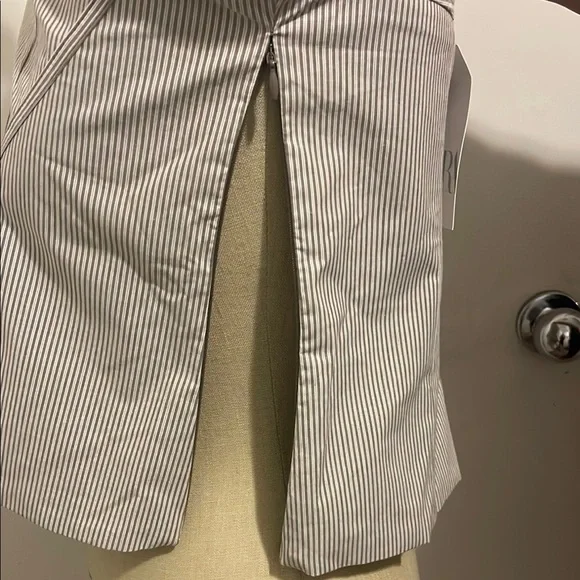 NWT Zara Striped Strapless Top - Picture 5 of 6